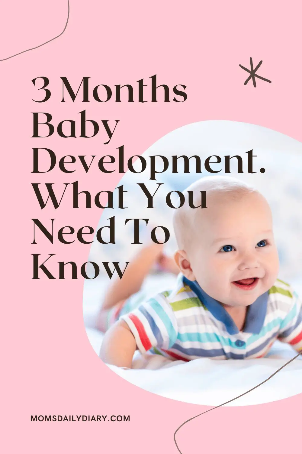 As part of the 3 months baby development, your cutie is now more aware of themselves and their surroundings. Check out what's new this month.