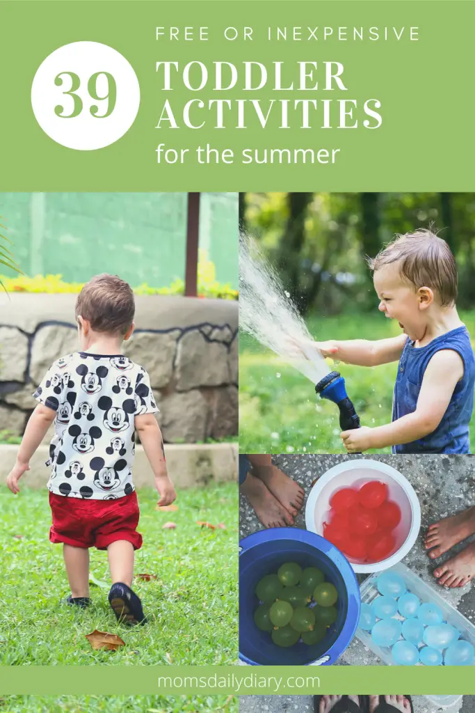 The summer is full of long hot days. Make the most of it by combining fun and learning with these activities for toddlers in the summer.