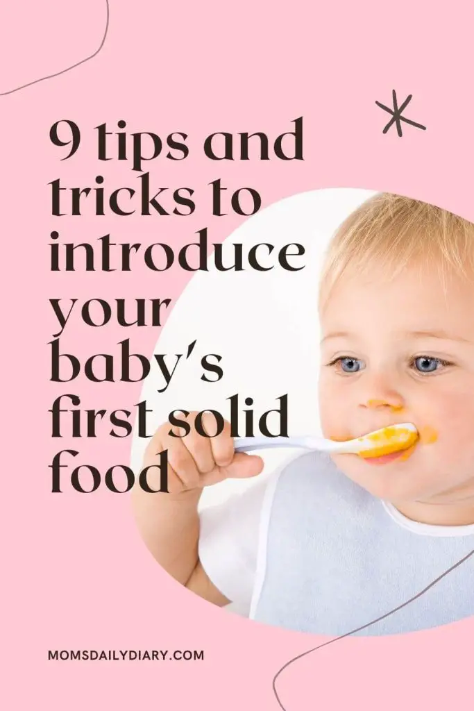 Weaning your baby can be a piece of cake... with these 9 simple tips.